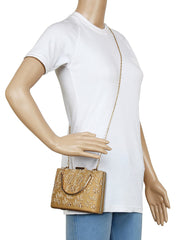 Oblong Embellished Faux Silk Box Clutch