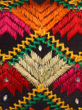 Phulkari Embroidered Cotton Clutch