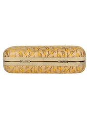 Tulle Printed Silk Clutch