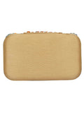 Hasp Sequines Embellished Velvet Clutch