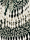 Dangle Sequines Embellished Velvet Potli