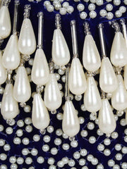 Dangle Sequines Embellished Velvet Potli