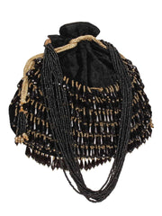 Dangle Embellished Velvet Potli