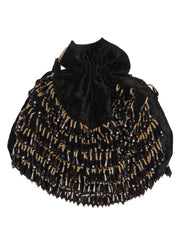 Dangle Embellished Velvet Potli