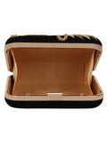 Vista Embellished Velvet Box Clutch