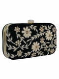 Adorn Embellished Velvet Clutch