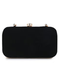 Adorn Embellished Velvet Clutch