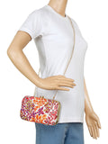 Adorn Embroidered Faux Silk Clutch