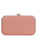 Adorn Embroidered Faux Silk Clutch