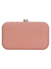 Adorn Embroidered Faux Silk Clutch