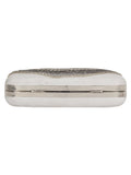 Adorn Sequines Embellished Faux Silk Clutch