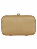 Adorn Embroidered Faux Silk Clutch