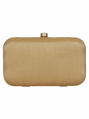 Adorn Embroidered Faux Silk Clutch