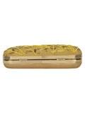 Adorn Embroidered Faux Silk Clutch