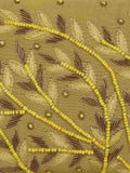 Adorn Embroidered Faux Silk Clutch