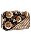 Adorn Embellished Velvet Clutch