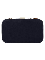 Adorn Embellished Velvet Clutch