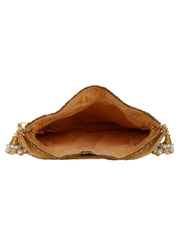 Glitz Embelished Faux Silk Potli