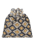 Glitz Embelished Faux Silk Potli