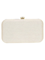 Zodiac Embroidered Faux Silk Clutch Aries