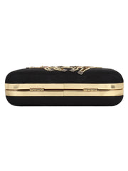 Zodiac Sequins Embellished Faux Silk Clutch Taurus