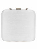 Zodiac Embellished Faux Silk Clutch Virgo
