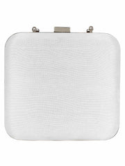 Zodiac Embellished Faux Silk Clutch Virgo