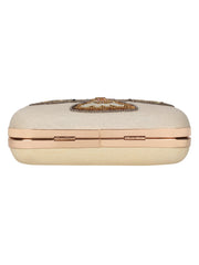 Zodiac Sequins Faux Silk Clutch Libra