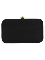 Zodiac Embellished Faux Silk Clutch Scorpio