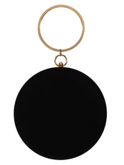 Zodiac Embellished Velvet Clutch Sagittarius