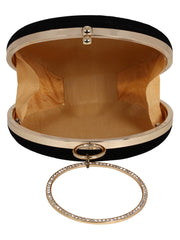 Zodiac Embellished Velvet Clutch Sagittarius
