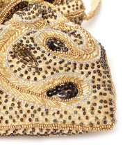 Glitz Embellished Faux Silk Potli