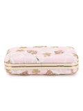 Tulle Faux Silk Floral Embroidered Clutch