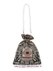 Glitz Velvet Beaded Potli