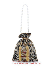 Glitz Velvet Beaded Potli
