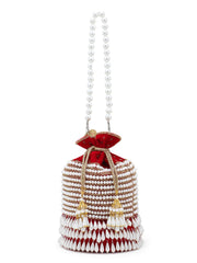 Glitz Velvet Beaded Potli