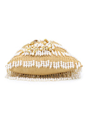 Glitz Faux Silk Beaded Potli