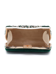 Adorn Velvet Beaded Clutch