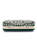 Adorn Velvet Beaded Clutch