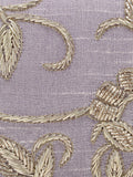Adorn Embellished Faux Silk Clutch