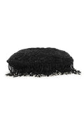 Dangle Embellished Faux Silk Potli