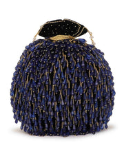 Dangle Beaded Velvet Potli