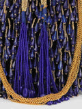 Dangle Beaded Velvet Potli