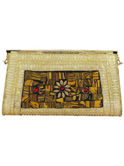 Jewel Mosaic Design and Embelished Party Clutch