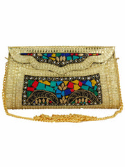 Jewel Mosaic Design and Embelished Party Clutch