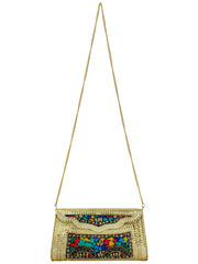 Jewel Mosaic Design and Embelished Party Clutch