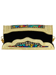 Jewel Mosaic Design and Embelished Party Clutch