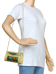Jewel Mosaic Design and Embelished Party Clutch