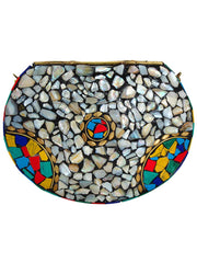 Jewel Mosaic Design Party Clutch