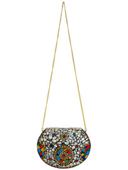 Jewel Mosaic Design Party Clutch